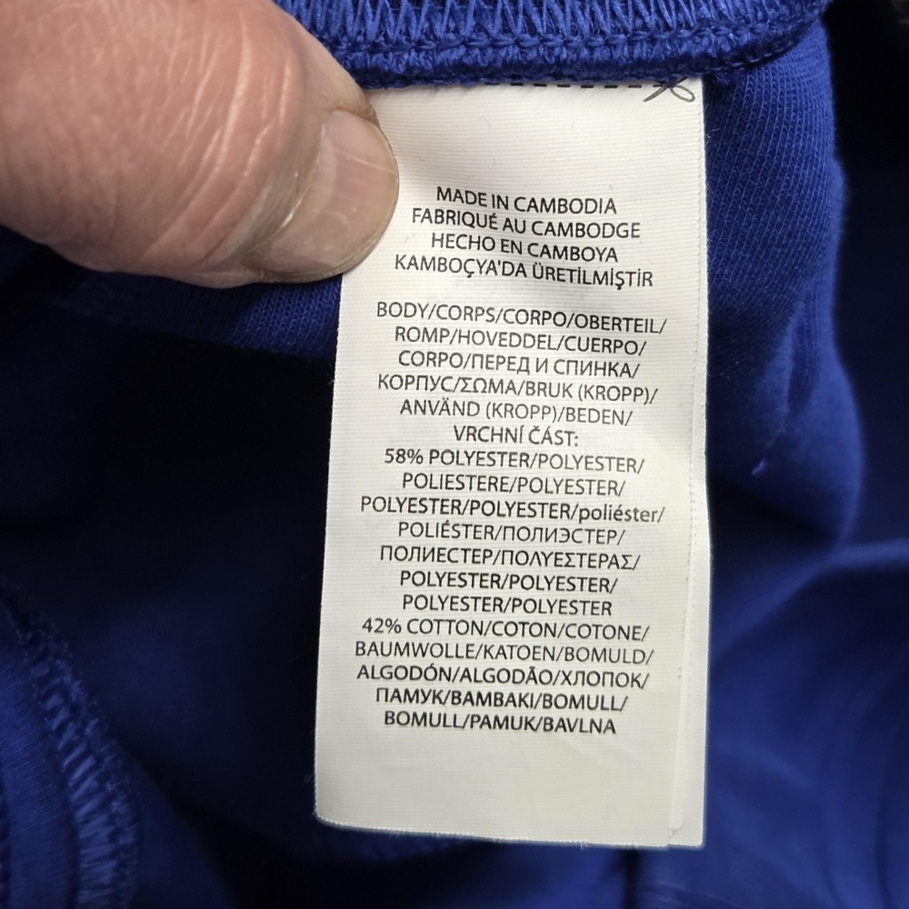 Polo Ralph Lauren Shorts Mens Medium Blue Fleece Double Knit Pockets Athletic - Picture 7 of 9